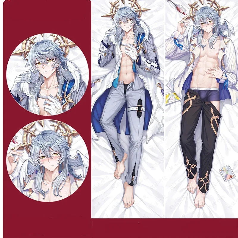 

Bear House Honkai: Star Rail Cosplay Hug Body 2-Side Peachskin Hugging Pillow Case Sunday Long Bo2025 PPT01..