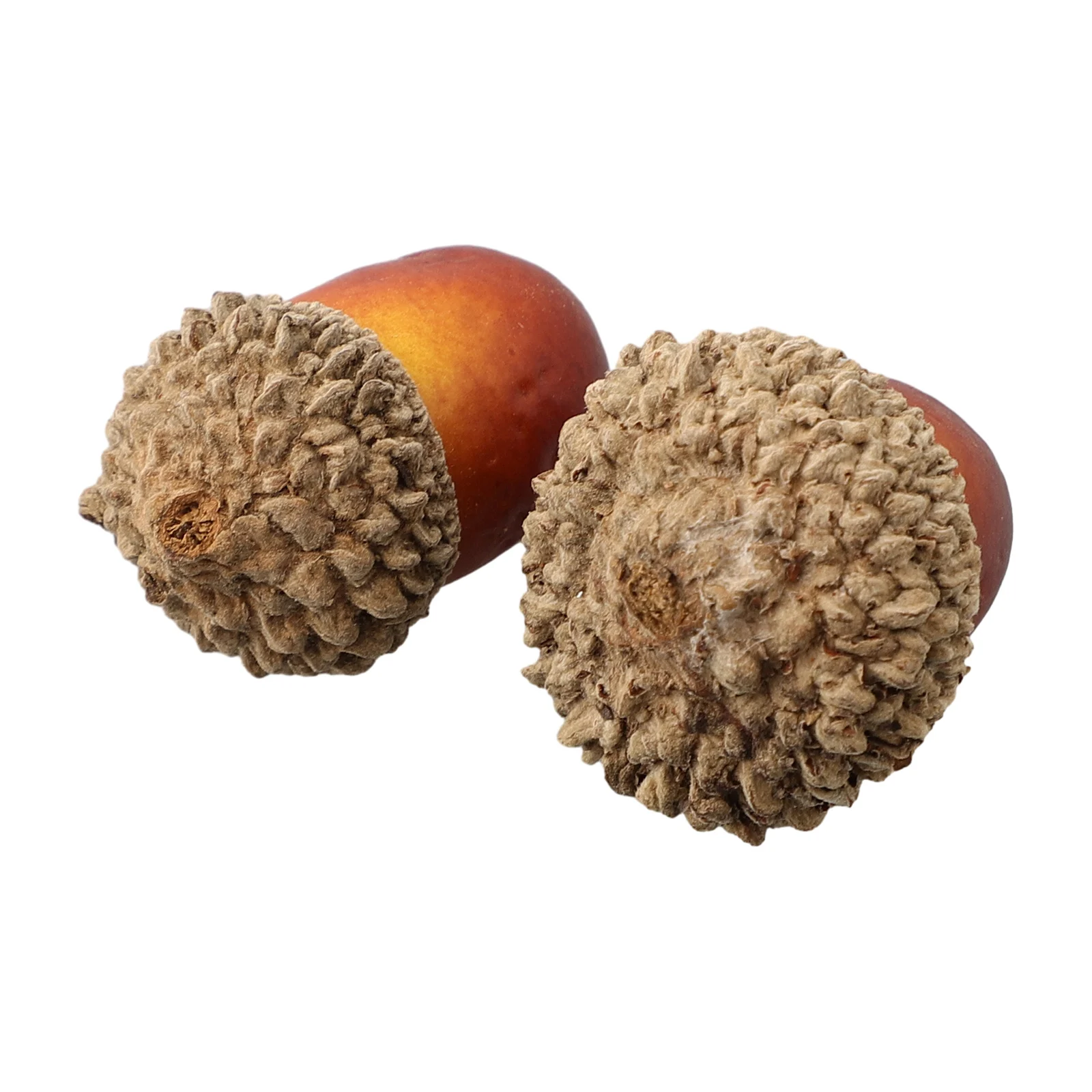 50pcs Artificial Acorn Fake Nutty For Home Party Christmas Autumn Decoration Realistic Artificial Acorn Oak Nut Simulation Pine