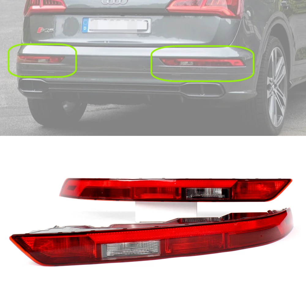 

Rear Light Tail Lamp With Bulbs For Audi Q5 2017 2018 2019 2020 2021-80A945069 80A945070