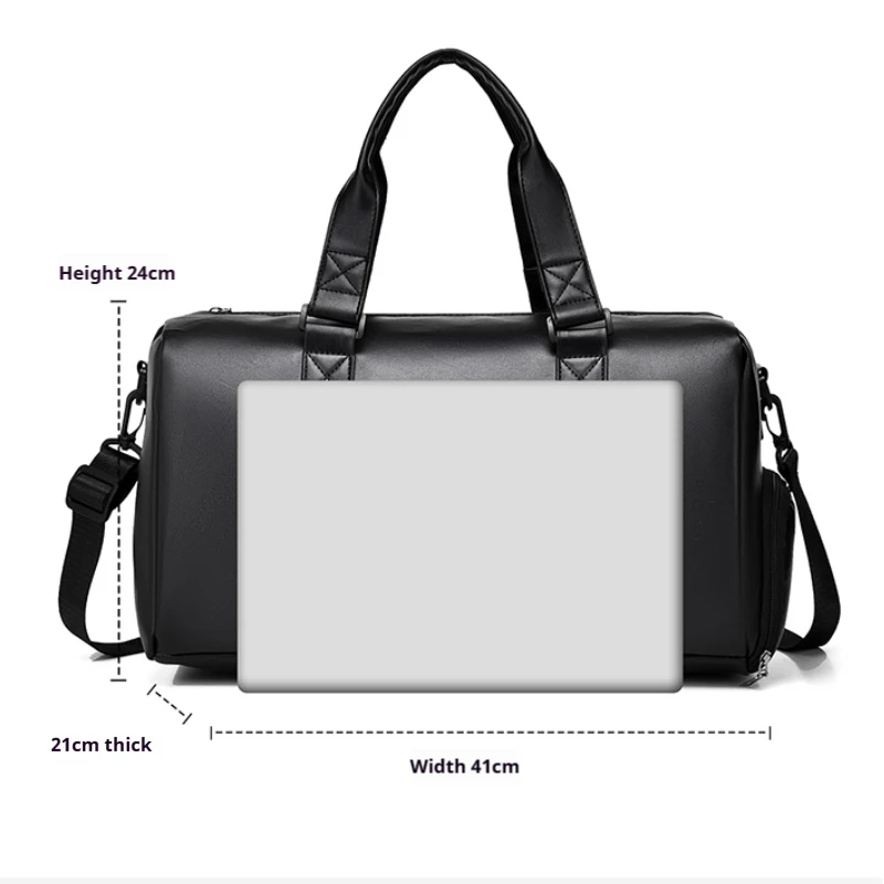 LargeCapacityTravelBag,Gym Bag,Separation of Wet and Dry,Independent shoe compartment,Suitablefortravel,fitness,weekend vacation