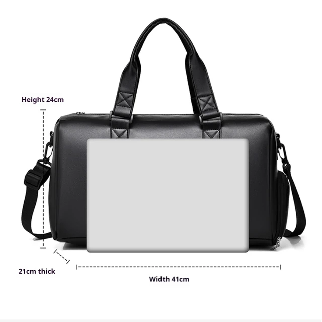 Large Capacity Travel Gym Bag with Shoe Compartment – view 2