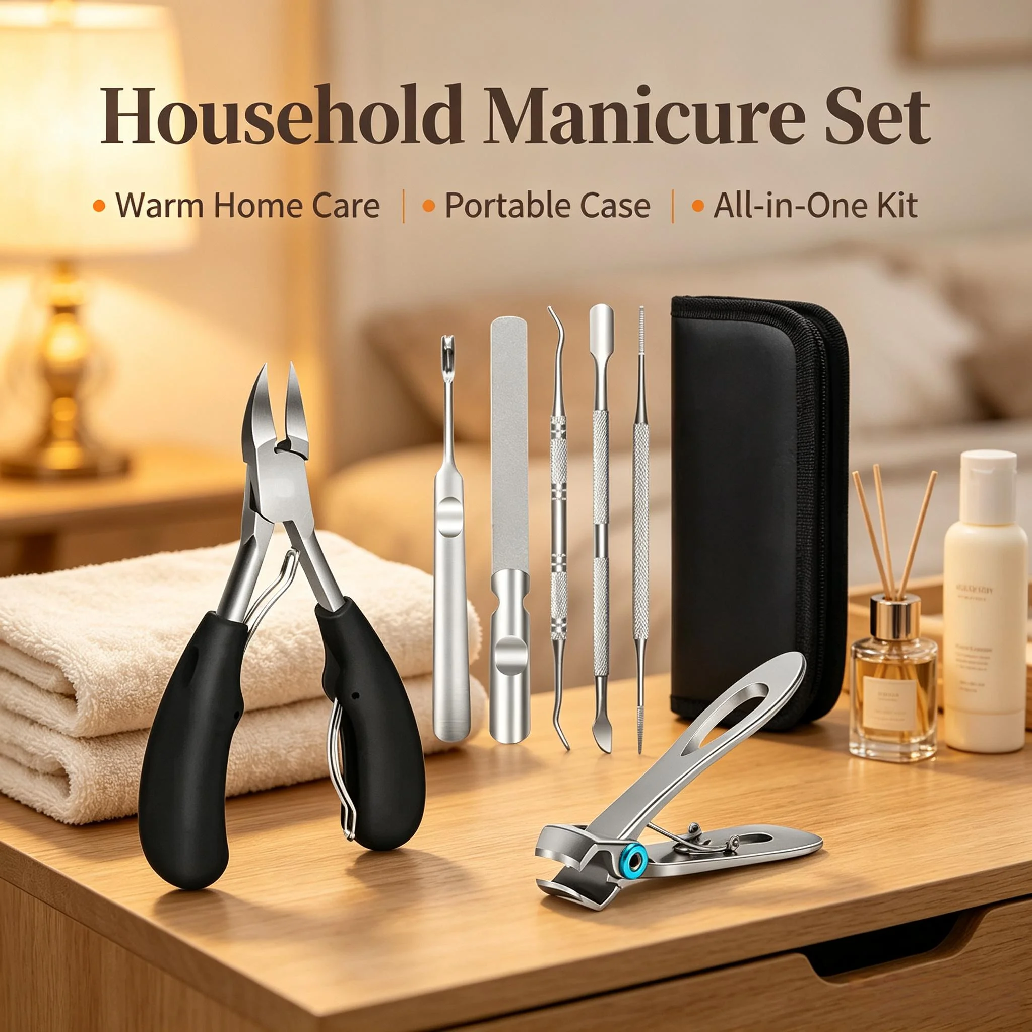 7 in 1 Professional Hawkbill Nail Clippers with Nail Pick Trimmer for Ingrown Toenails Paronychia Cutter for Unisex Foot Tool