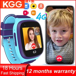 Kids Smart Phone Watch 4G GPS LBS SOS Camera Video Call IP67 Waterproof Student Location Remote Monitoring 1.4' For Christmas