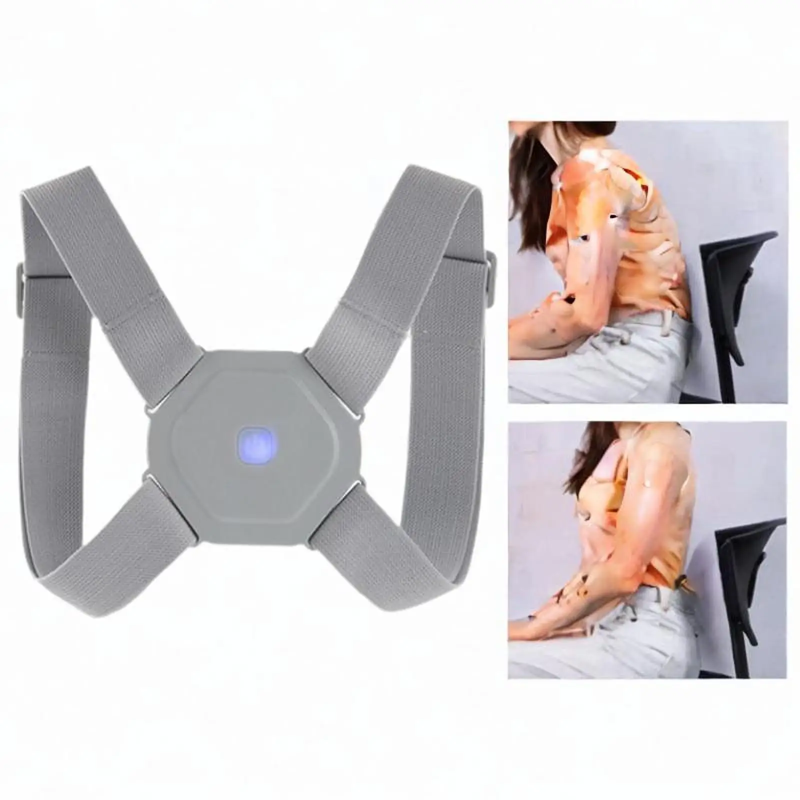 Posture Corrector Adjustable Shoulder Posture Brace for Kids Adults Teens