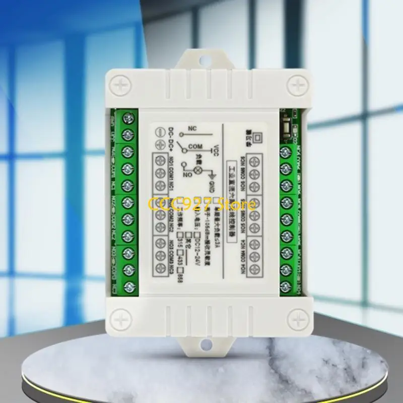 B03F untuk 12V 6ch Modul RF Wireless Switch Receiver Remote Control Transmitt