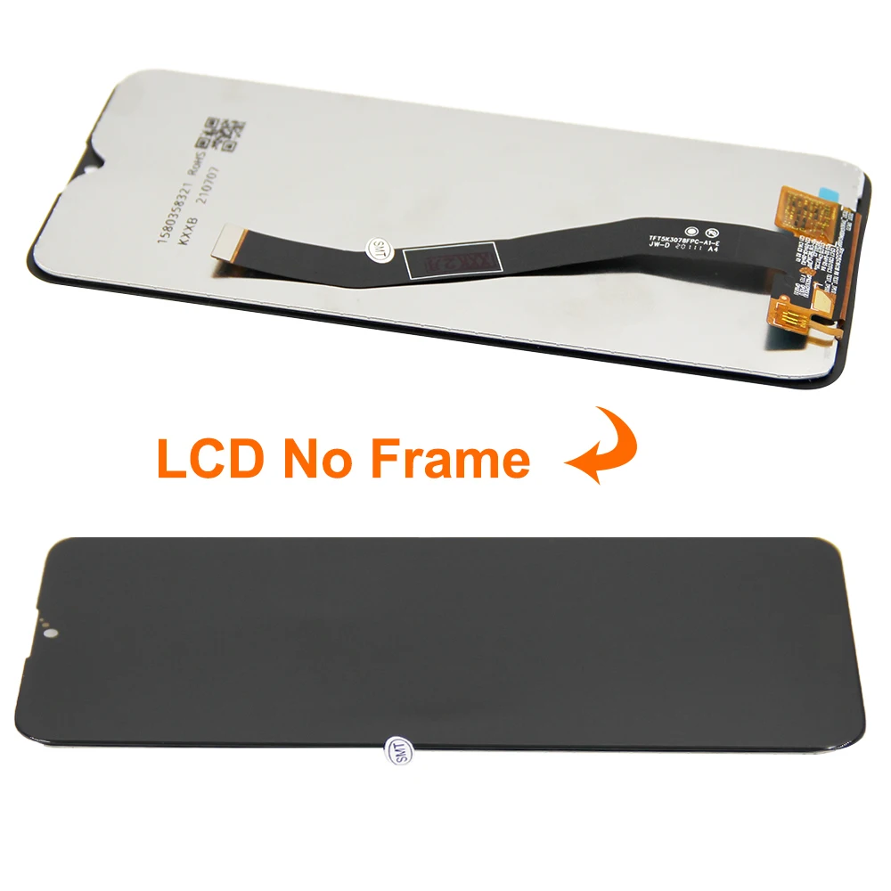 AAA Quality LCD Screen For Xiaomi Redmi 8 LCD Display Touch Screen Digitizer Assembly For MI Phone Redmi 8A Display with frame