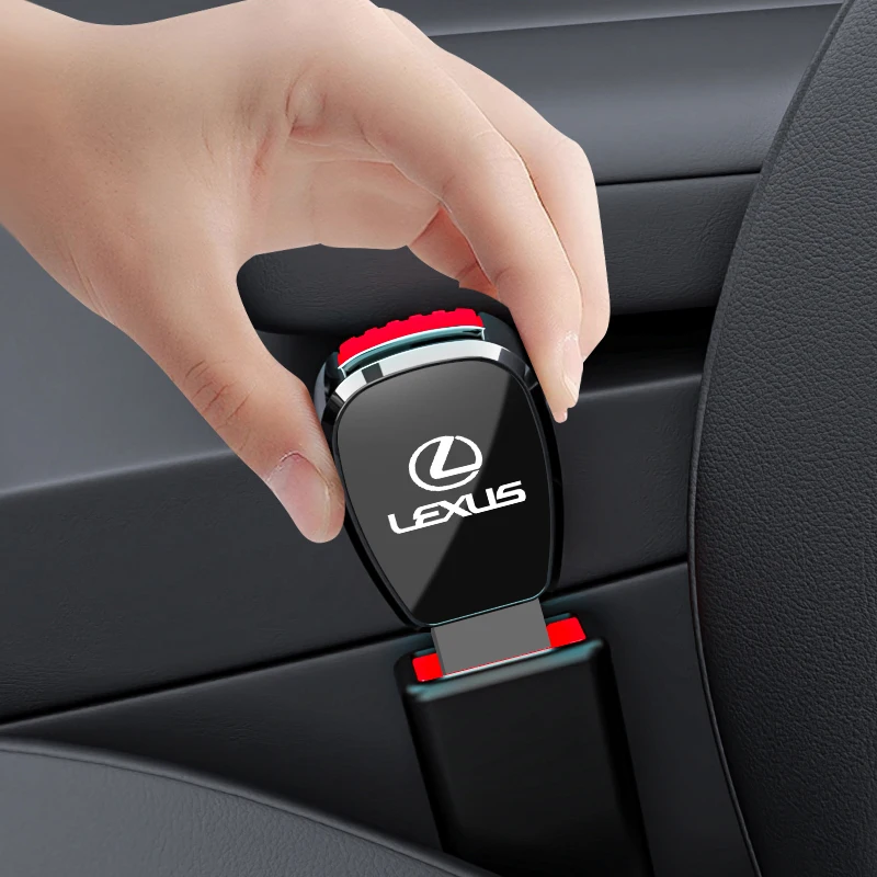 الراقية اكسسوارات السيارات سلامة مقعد قفل مشبك حزام الأمان موسع محول قابس لكزس F SPORT GX460 Ct200h IS250 ES 220D