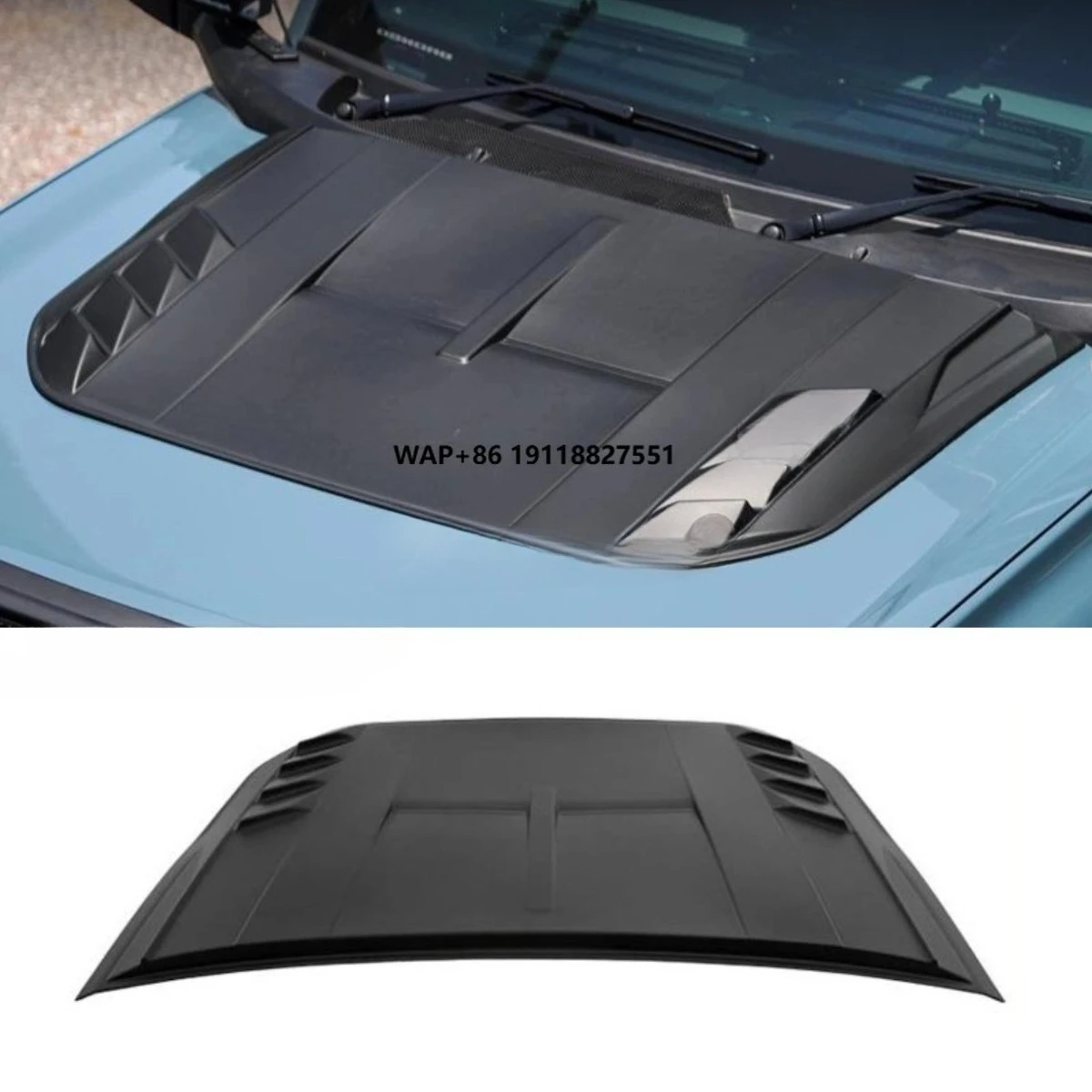 

Car Cover Engine Guard Skid Plate Decorative Strips Body Kit For Bronco 2023+ Protection Plate Front Skid Plate Accessories