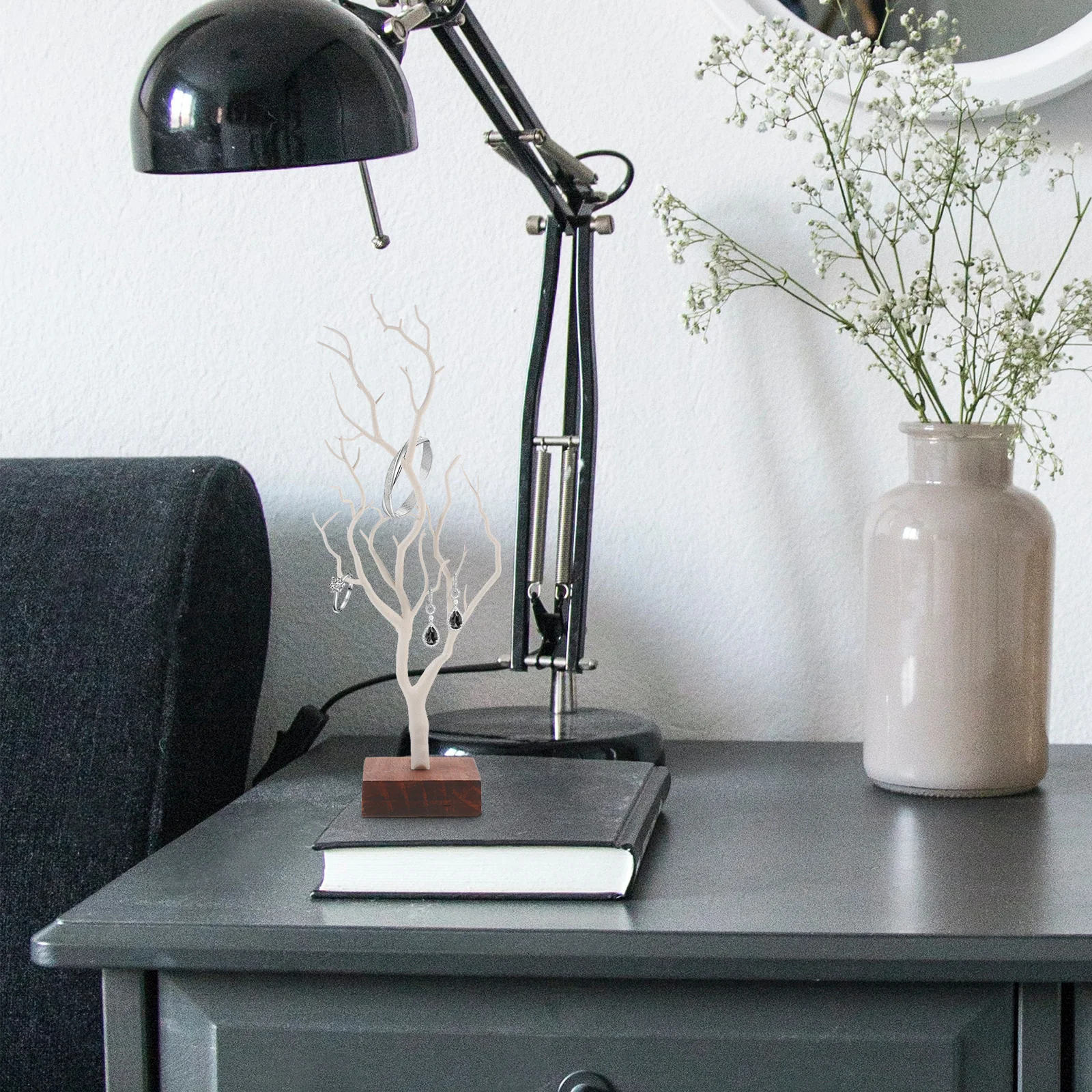 

Jewelry Stand Tree Shape Necklace Holder Organizer For Jewelry Storage Rack Bracelet Ring Display Stand Branch Earring