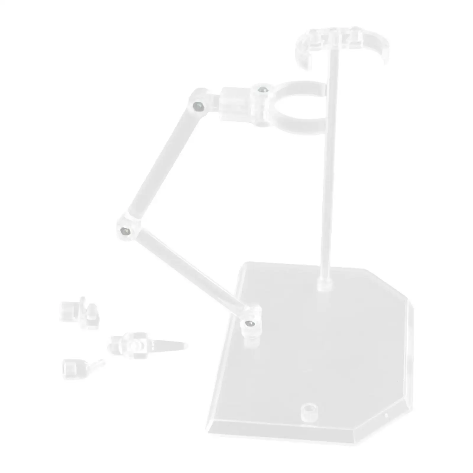 

Action Figure Display Holder Base Lightweight Sturdy Accessories Portable Transparent Display Stand Action Doll Model Bracket
