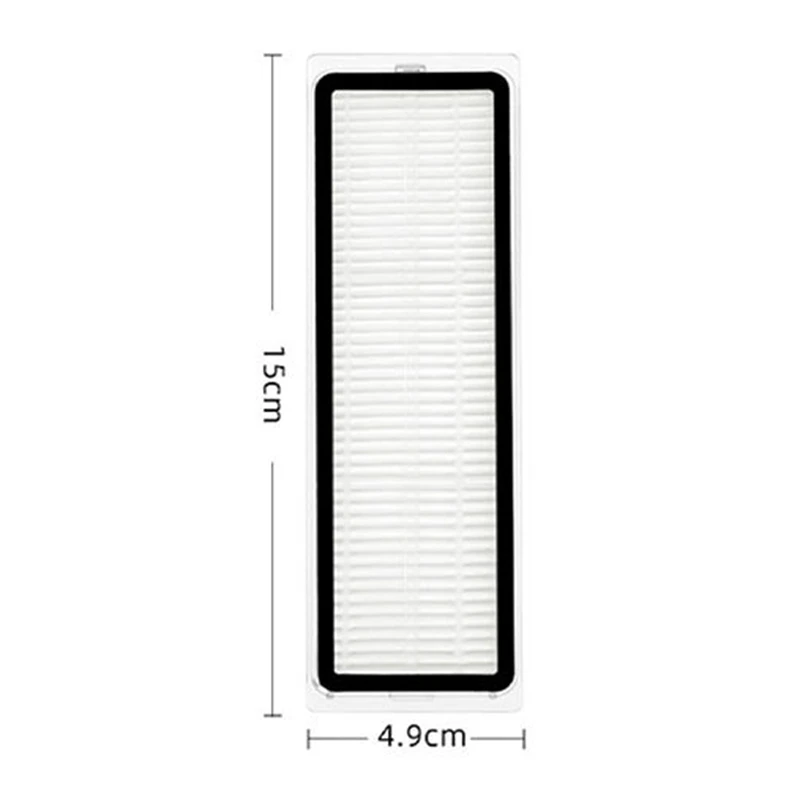 샤오미 미지아 프로용 세척 가능한 HEPA 필터, 로봇 진공 청소기 교체 예비 부품, STYTJ06ZHM