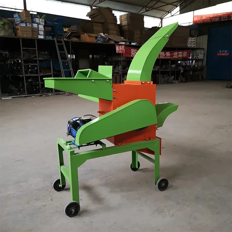 High Efficiency Straw Silage Chaff Cutter Grass Chopper Hay Cutting Machine