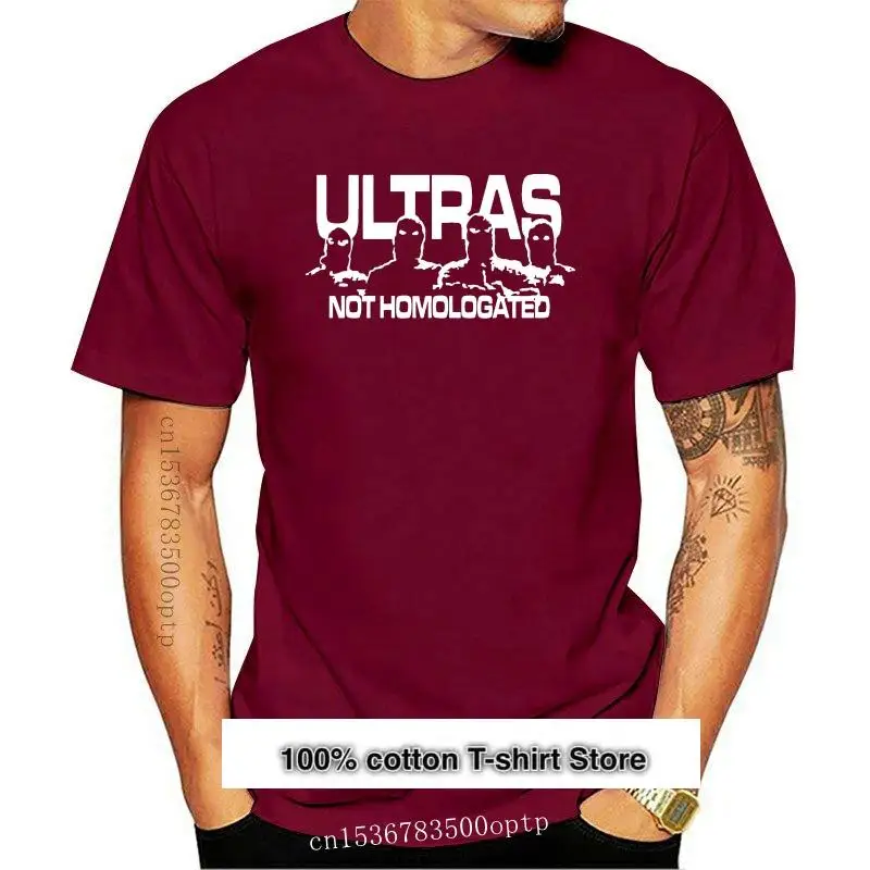 Camisetas a la moda para hombre, camisa Ultras no homologada, de manga corta, informal, para terraza, novedad, 2024