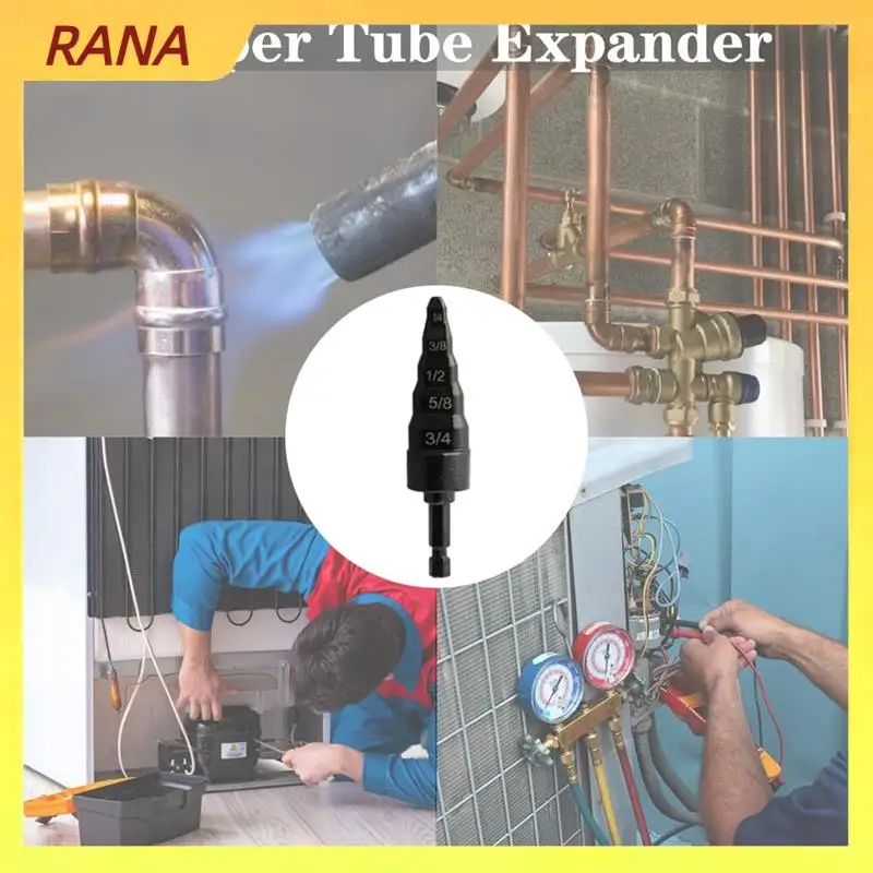 RANA 2 STKS Koperen Buis Expander, 5 In1 Airconditioner Koperen Pijp Swaging Affakkelen Boren Reparatie Tool