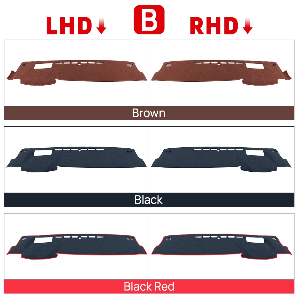 غطاء لوحة سيارة تجنب لوحة مضيئة لوحة أدوات السجاد لتويوتا كامري 70 XV70 2018 2019 2020 2021 2022 2023 2024 الهجين