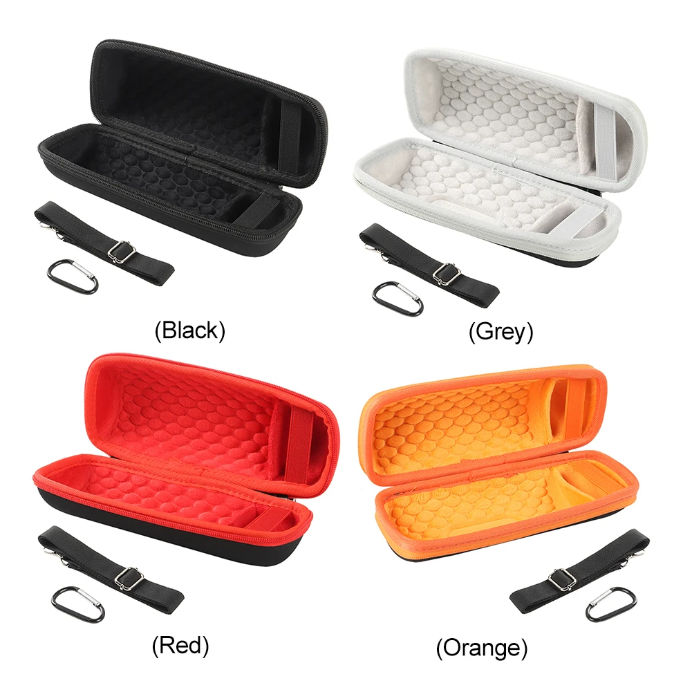 Twardy futerał podróżny z regulowanym paskiem na ramię, wodoodporna torba do przechowywania, twardy futerał EVA na głośnik JBL Flip 7 Portable BT.