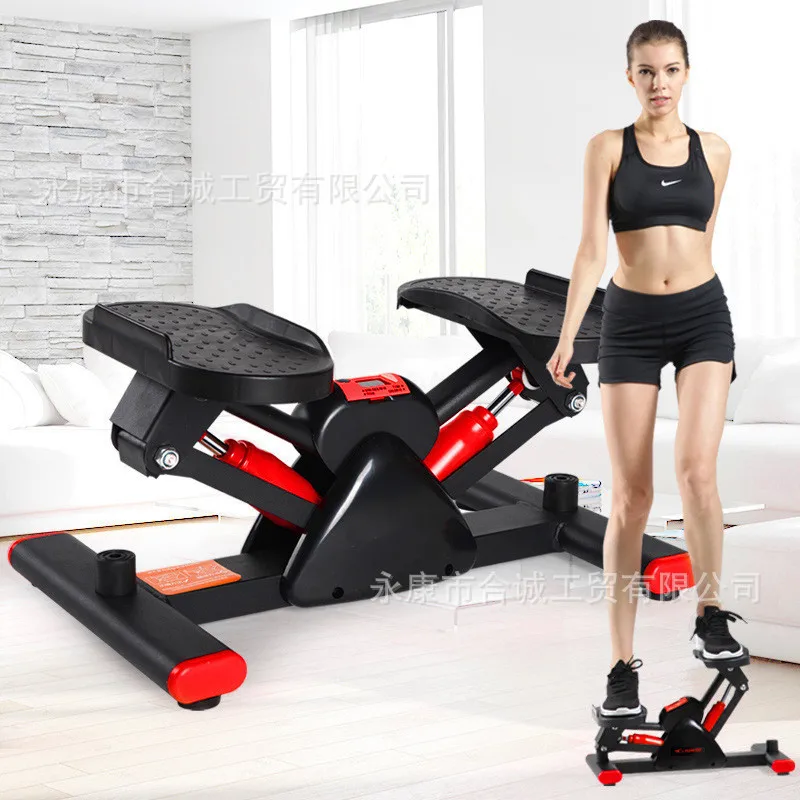 Mini ejercitador de Pedal silencioso para el hogar, gimnasio en casa, paso a paso hidráulico multifuncional, máquina de pasos para Fitness, equipo de Fitness para interiores