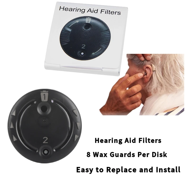 Wax Guard Wax Filters WaxTrap WaxStop Prevents Earwax Cerumen  Phonak CeruShield Disk  from Phonak Hearing Aids