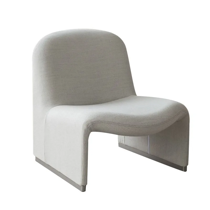 Pomerlove-Chaise Simple Créative en Coton Stéréotypé, Fauteuil de Loisirs de Luxe, Légère, de Styliste, Extrêmement Simple