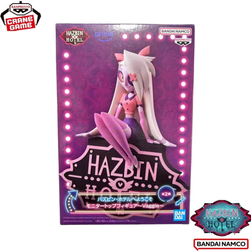 Auf Lager: Bandai Original Banpresto Hazbin Hotel Vaggie Actionfigur Modellpuppe, Brandneu in Box, Sammlerstück