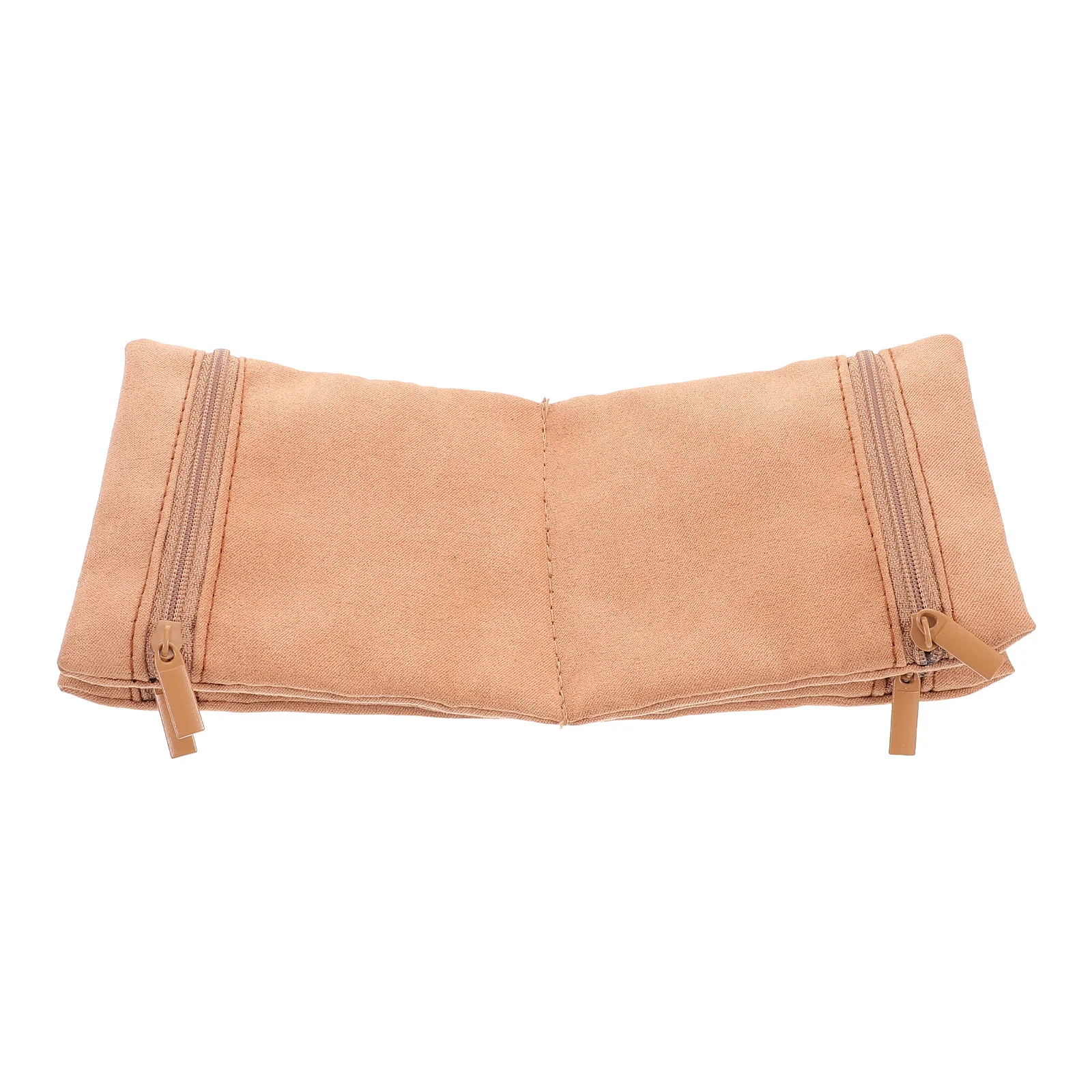 

Foldable Jewelry Organizer Pouch with Zipper Travel Storage Bag Necklace Earrings Anti-Scratch Protective Case