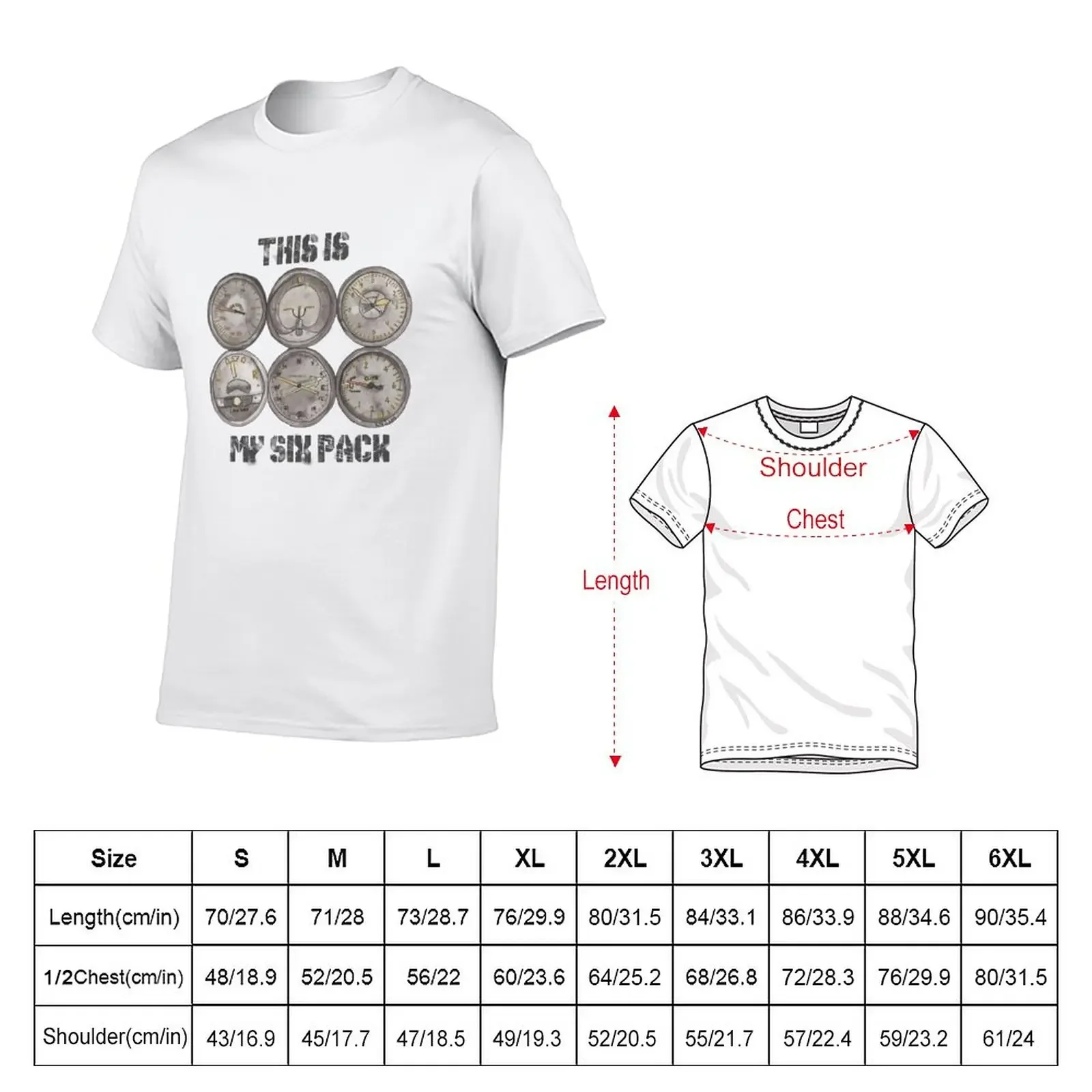 This Is My Six Pack T-Shirt sweat shirts kawaii clothes tops T-shirt men