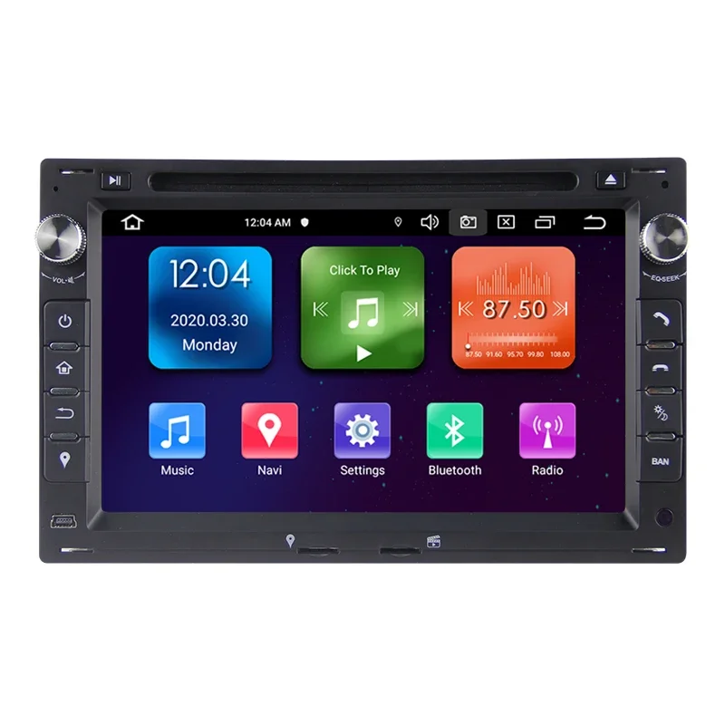 

7"Android10.0 2Din Auto Radio GPS for V-W Passat B5 Bora Sharan Golf4 Polo T5 1999-2005 Car DVD Player DSP CarPlay/Auto