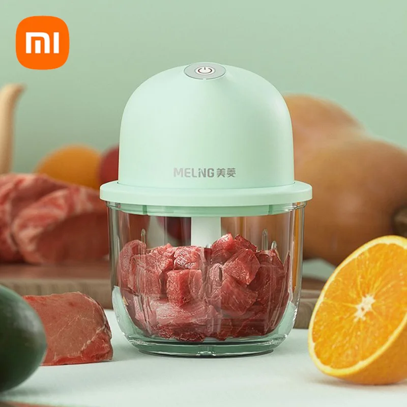 Xiaomi MELNG Wireless Electric Garlic Mash Machine Multi Functional Stirring Grinder Rechargeable Household Quick Cooking Tools