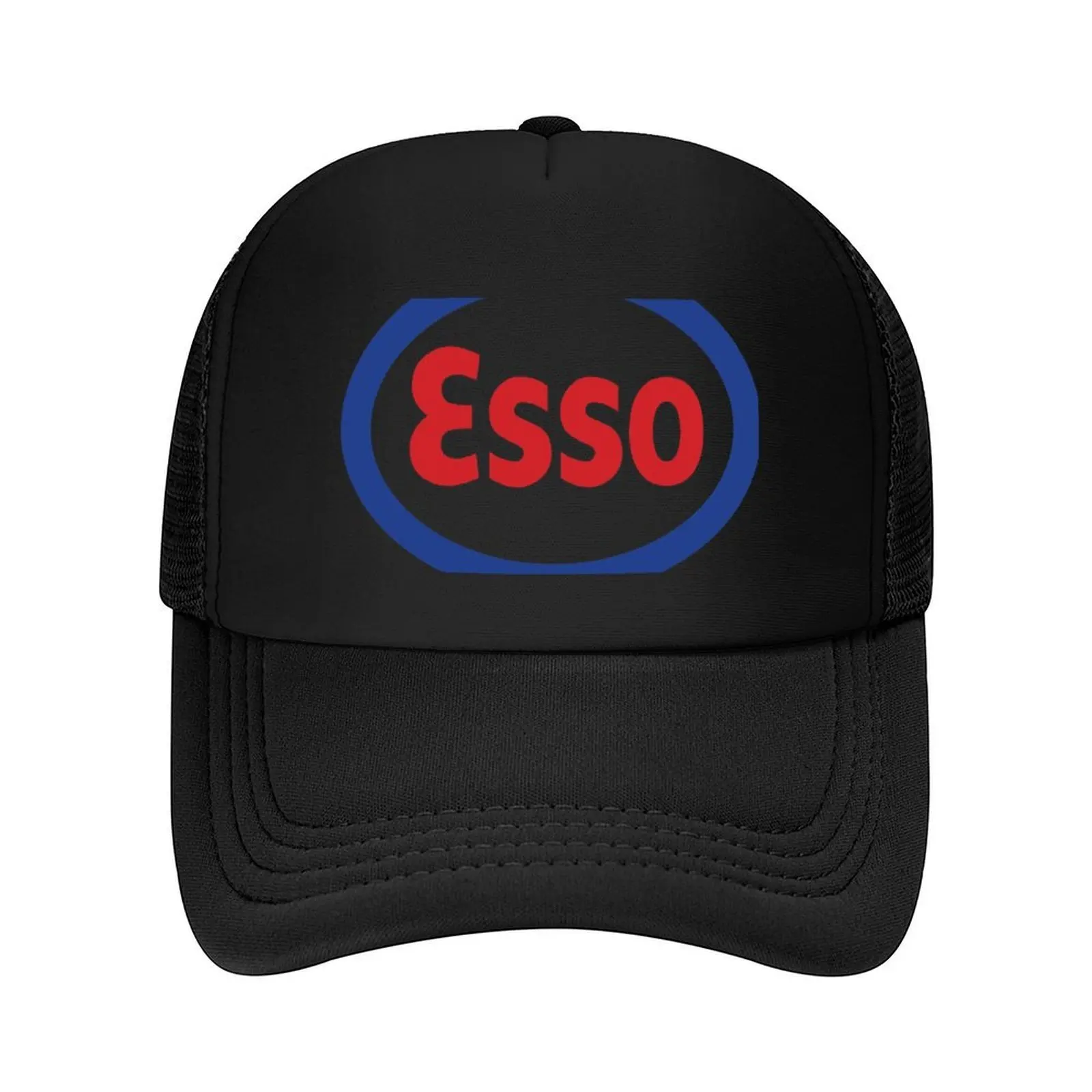

Esso Logo Old Exxon and Standard Oil Baseball Cap Beach Outing black Gentleman Hat Snapback Cap Women Caps Men's
