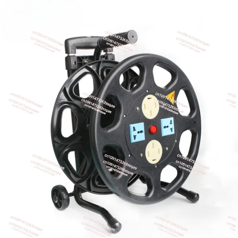 Three-phase four-wire 25/16A mobile tractor, tractor, reel, reel, reel, empty reel 380V50/100 meters