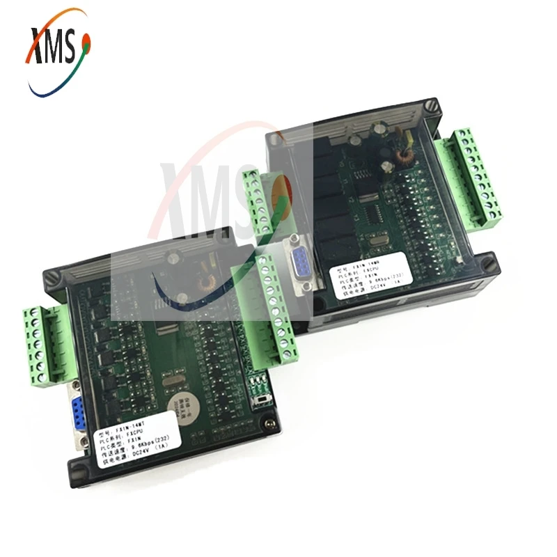 1pcs PLC Industrial Control Board FX1N-14MR FX1N-14MT Board Type Simple Programmable PLC Controller