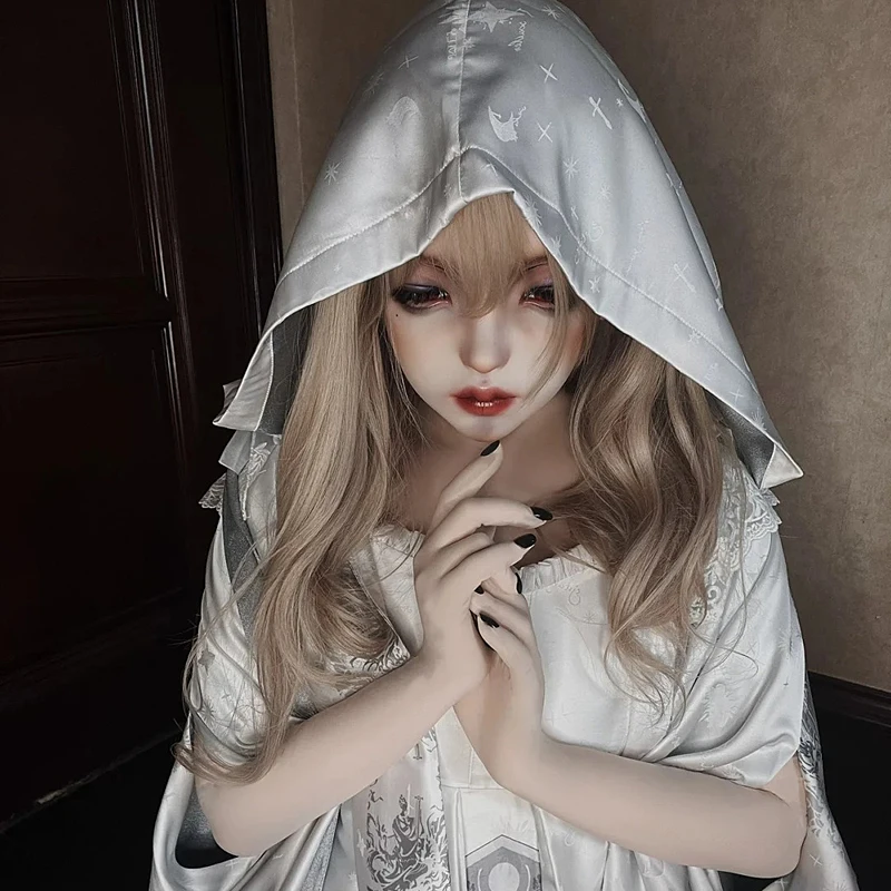 Maski BJD z żywicy, półgłowa/cała głowa, oczy Kigurumi, crossdress, cosplay, japońskie anime, unisex, maski, oczy i peruka