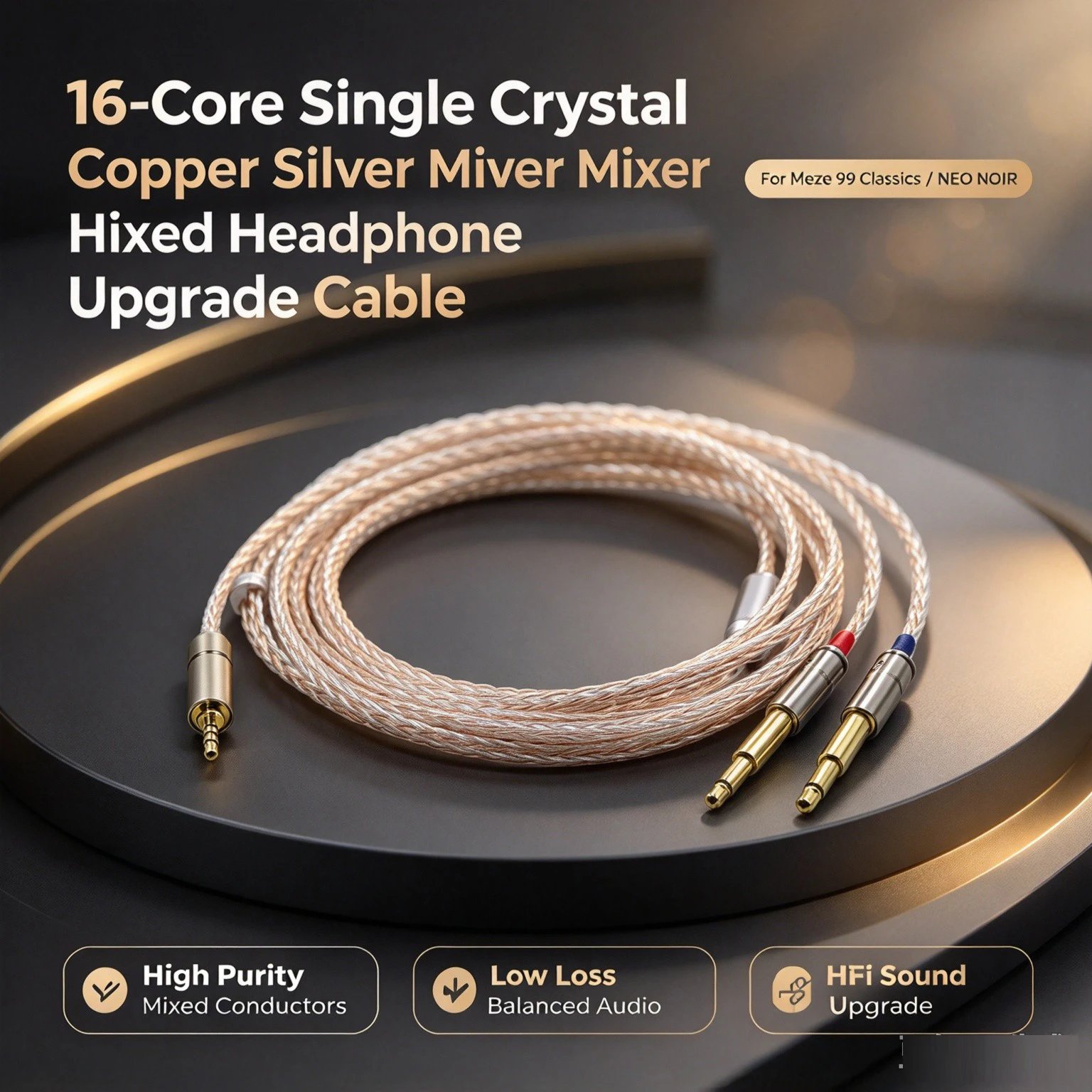 cable-d'ecouteurs-16-conducteurs-99-hifi-avec-prise-trrs-25-mm-symetrique-pour-casque-meze-99-classics-neo-noir