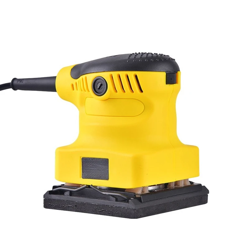 Electric Square Orbital Sander Flat Sheet Sanding Machine For Wood Furniture Wall Putty Surface Polishing Grinding Power Tool
