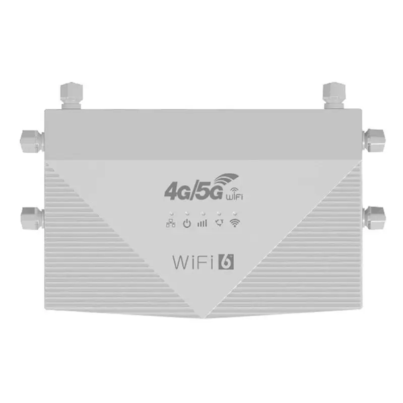 A60F-WR900 4G LTE WIFI Router 150Mbps 6External Antennas Power Signal Booster Hotspot Smoother Wired Connection EU PLUG