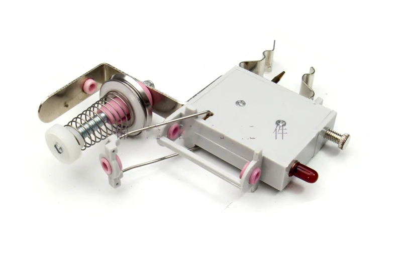 Máscara orelha cinto máquina fio quebrar parar dispositivo webbing crochê máquina elastano fio braçadeira braçadeira tensor 3k fio quebrar
