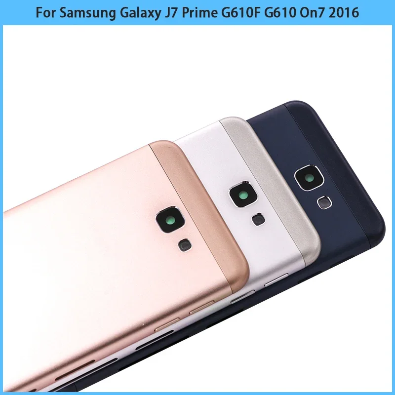 New For Samsung Galaxy J5 Prime J7 Prime ON5 ON7 2016 G570 G610F G610 Battery Back Cover Rear Door Chassis Housing Case Replac