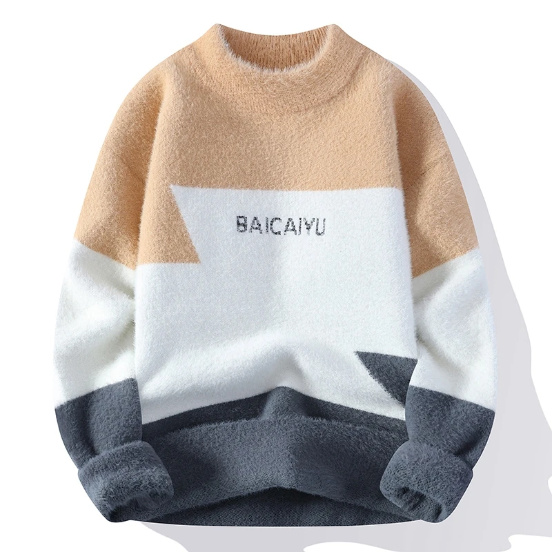 2022 winter New style Men's High Quality Fashion Trend Sweater autumn Men fashion Casual Comfortable Loose Warm Sweater M-3XL