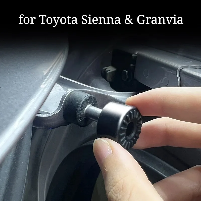 Door Latch Shock Absorber Rubber Ring for Toyota Sienna & Granvia – Custom Sliding Door Anti-Rattle Pad
