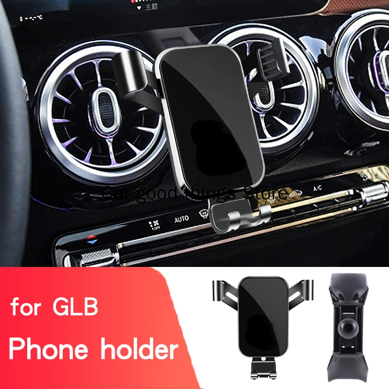 For mercedes benz glb X247 Accessories glb200 glb250 Phone holder Interior air outlet navigation bracket