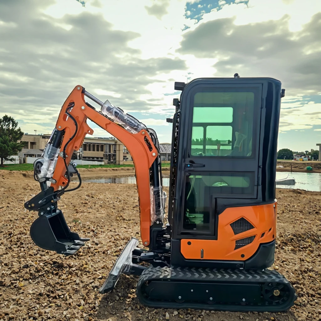 

Mini Excavator 2 ton Free Shipping Mini Hydraulic Excavator Chinese Micro Digger minibagger Kubota Micro Bagger diesel digger