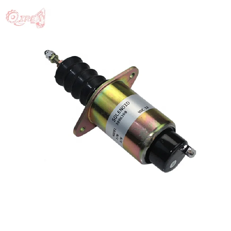 For Engine 6CTA 8.3L Excavator Parts 12V 4V Fuel Shutoff Solenoid Valve 3906776 SA-3151-24 SA-3152-24