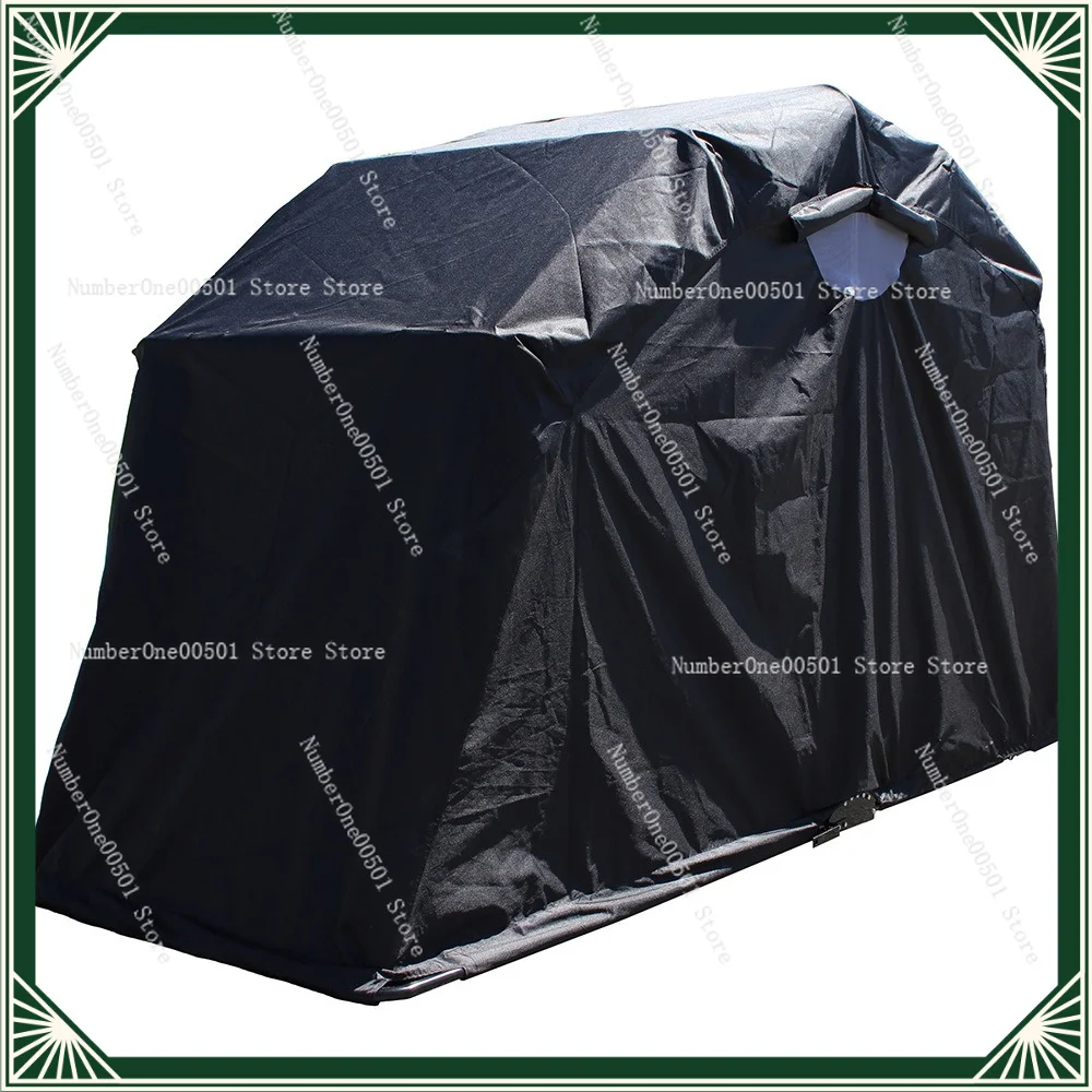 Small Motorcycle Tent Removable Anti-ultraviolet Waterproof Pressure Glue Car Clothes Outdoor Motorcycle Storage Room