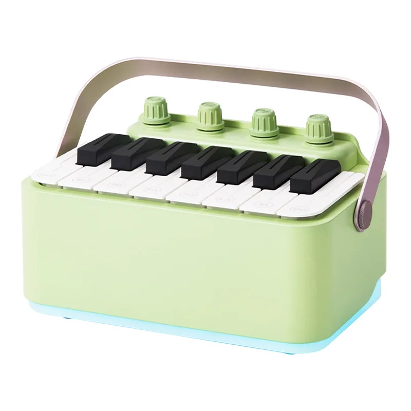 

Cyboris Piano X1 Portable 5.3 For Speaker Piano Drum Function Kids RGB Night Light 5200mAh Battery 8W Output Power Memory