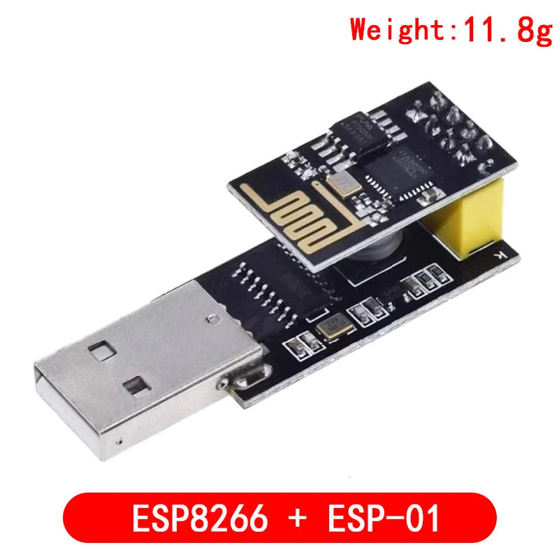 ESP01 Programmer Adapter UART GPIO0 ESP-01 Adaptater ESP8266 CH340G USB to ESP8266 Serial Wireless Wifi Developent Board Module