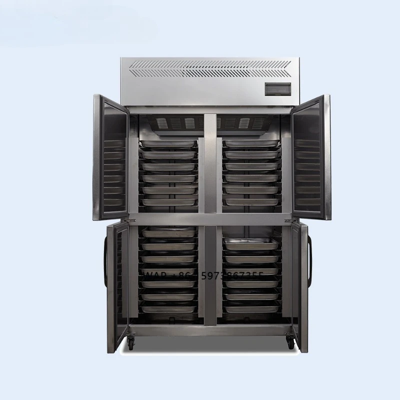 Manufacturer CTORIA R134A Glass Double Door Refrigerator Frost-Free National Commercial Refrigerator