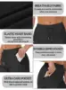 Women's athletic shorts, running, yoga, two-piece design, anti-exposure shorts, fitness, elastic, slimming leggings