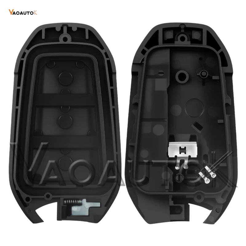 กุญแจรีโมทรถยนต์ Smart Key Fob ID46/4A 433MHz สำหรับ Peugeot 208 301 308 508 3008 5008 ใช้ได้กับ Citroen C3 C4 C4L C5 Picasso DS5 DS6 รุ่น VA2 HU83