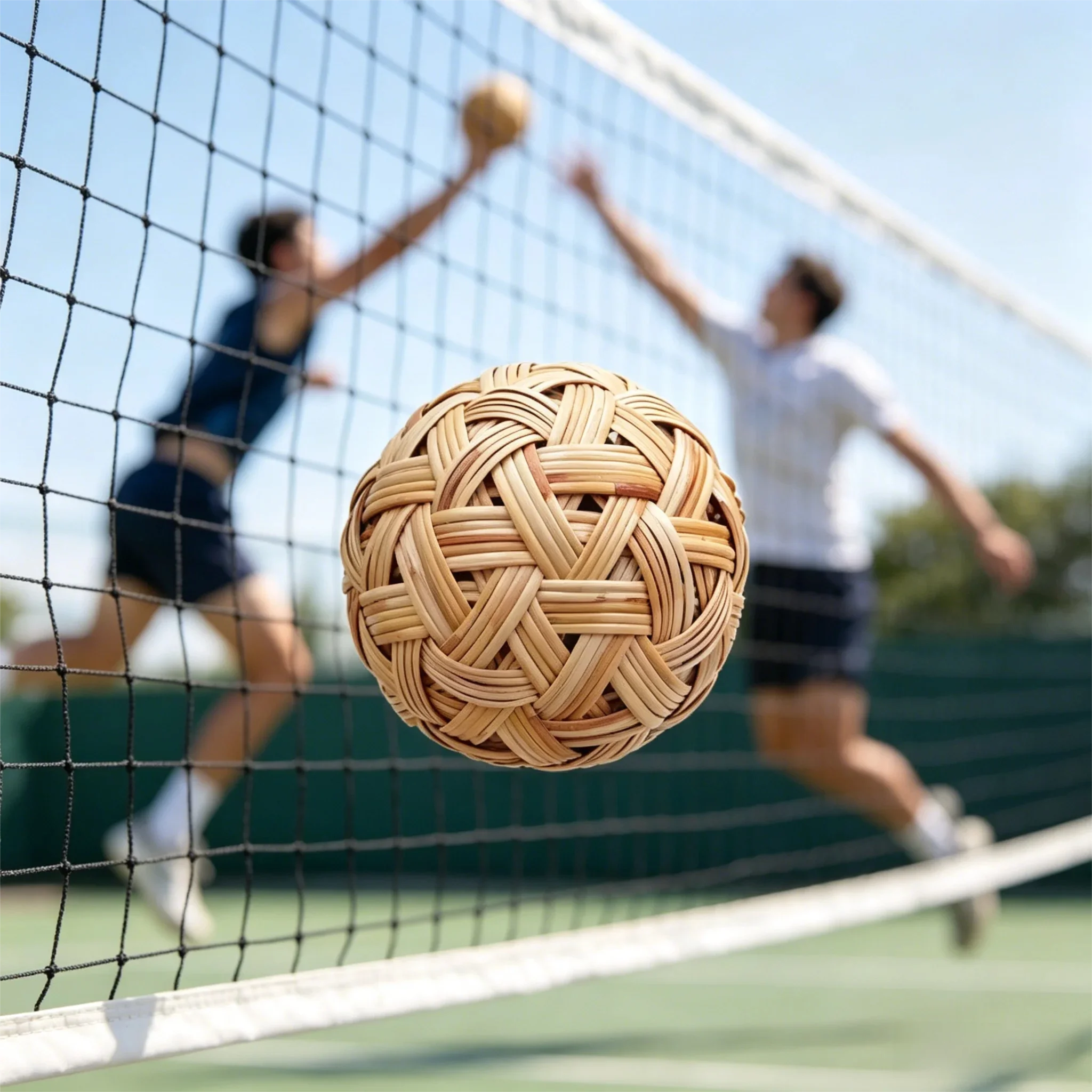 Sepak Takraw Ball, Competition Rattan Ball, Hand Woven Kick Volleyball for Thailand Malaysia Indonesia Official Match Training
