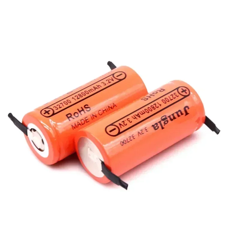 Daweikala 32700 Lifepo4 แบตเตอรี่ 3.2V12800mAh + แผ่นนิกเกิลแบตเตอรี่ชาร์จแบตเตอรี่ลิเธียมเหล็กฟอสเฟตพร้อมสกรู